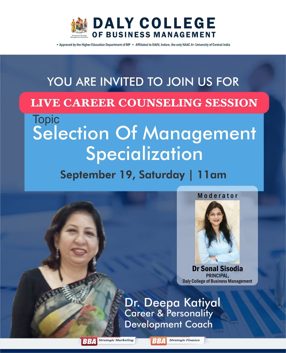 Career Counselling Session by Dr Deepa Katiyal
